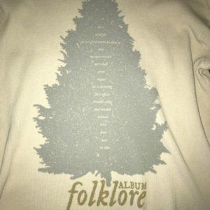 NWOT Taylor Swift Folklore Longsleeve